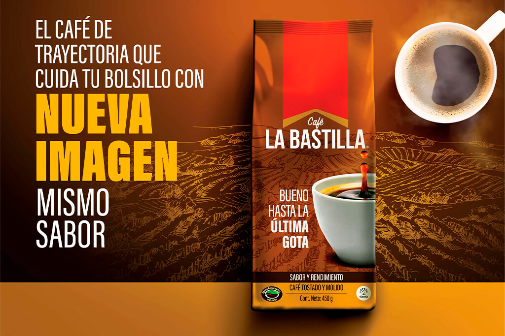 nueva imagen de café la bastilla