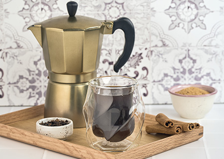 Imagen Café infusionado con Cafetera Italiana