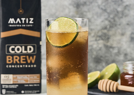 Imagen Cold Brew con soda de limón