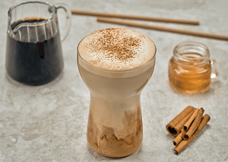 Imagen Café cremoso de canela